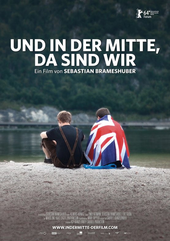 Und in der Mitte da sind wir Plakat dt